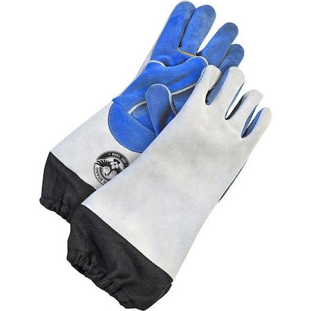 Welding Glove Split Leather Lined Fleece W/ CarbonX Knit Wri, Size S